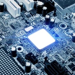 남사북리지구 공업단지 반도체 장비 클러스터를 상징하는 반도체 기판